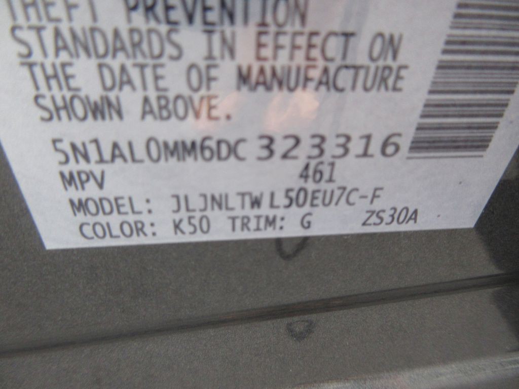 2013 INFINITI JX35 Image 18