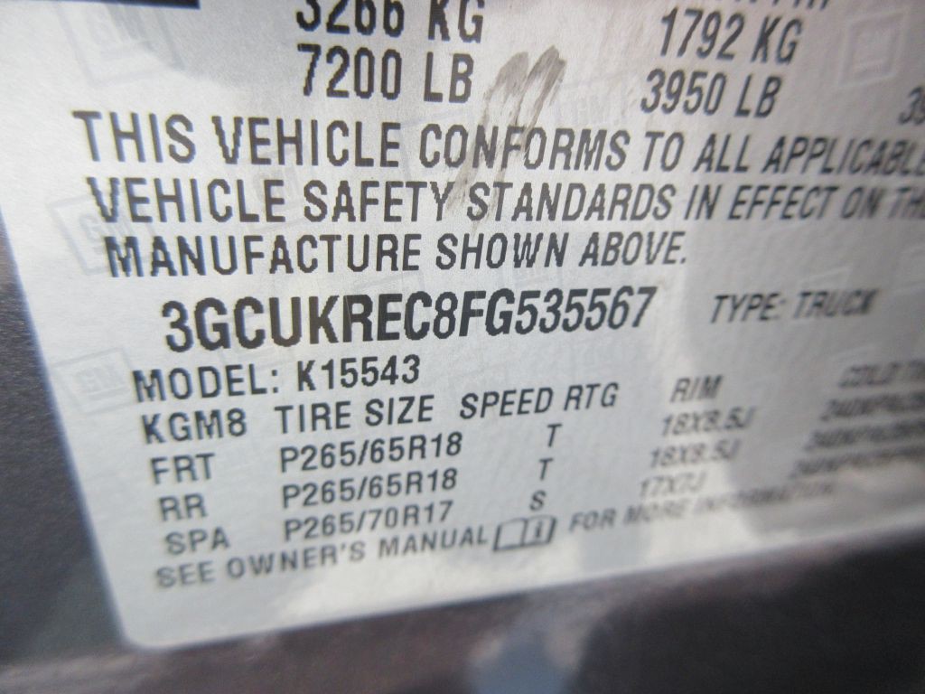 2015 Chevrolet Silverado 1500 Image 15
