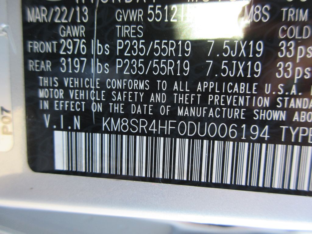 2013 Hyundai Santa Fe Image 14