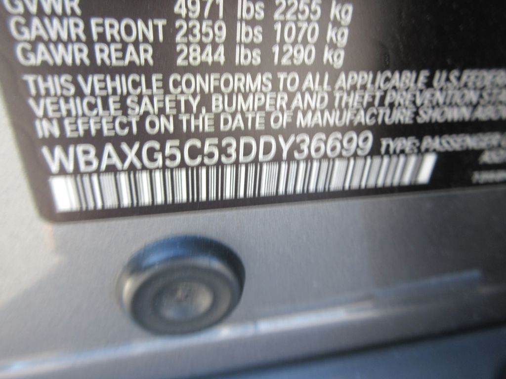 2013 BMW 5 Series Image 14