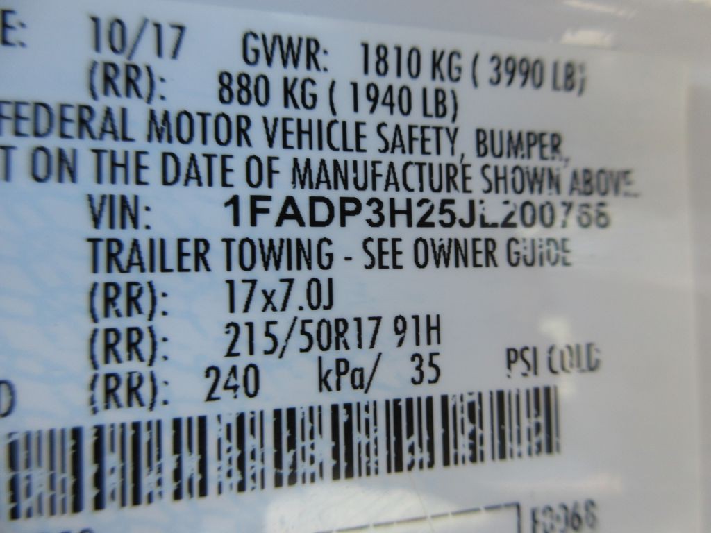 2018 Ford Focus Image 14