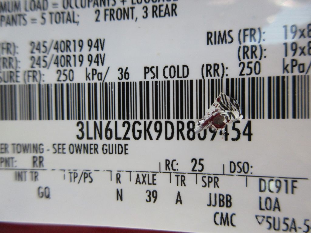 2013 Lincoln MKZ Image 14