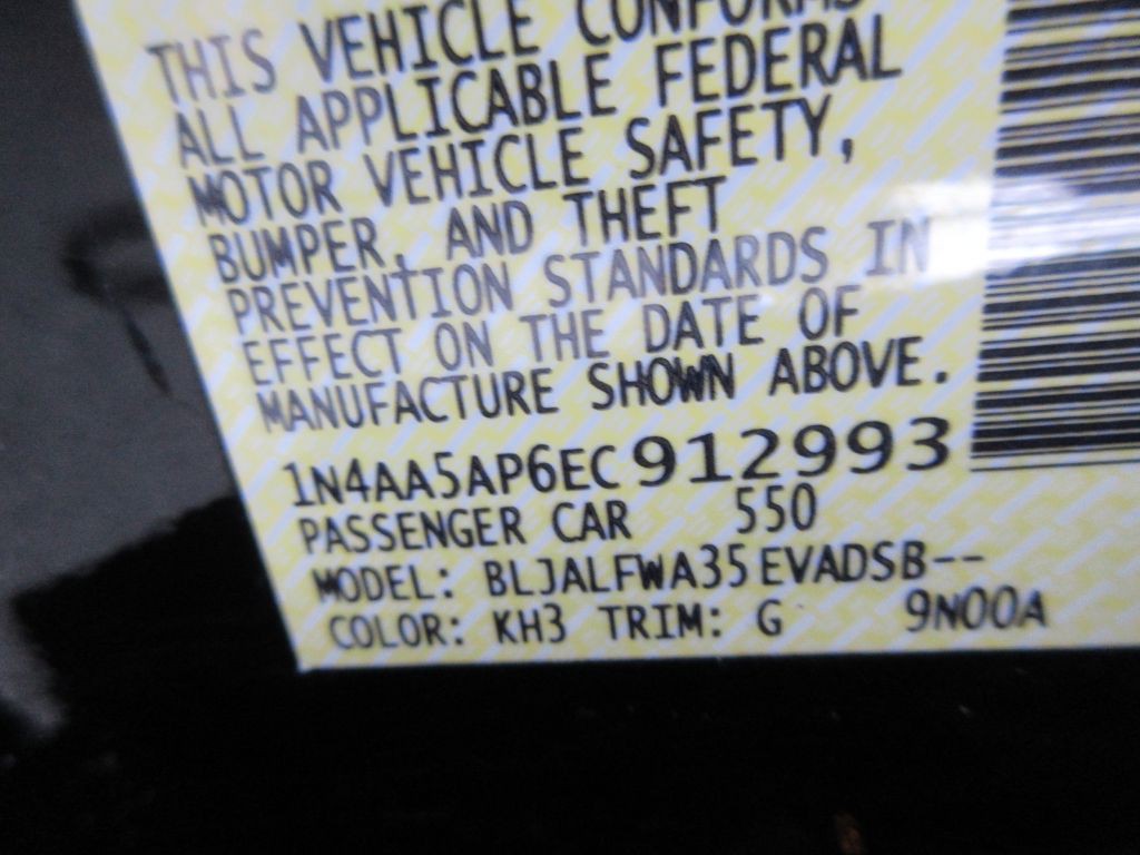 2014 Nissan Maxima Image 14