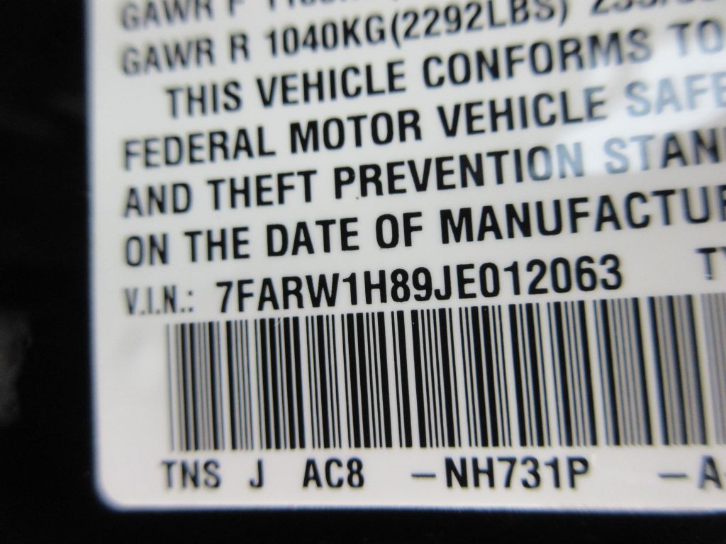 2018 Honda CR-V Image 14