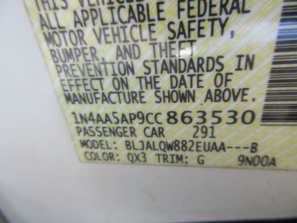 2012 Nissan Maxima Image 13