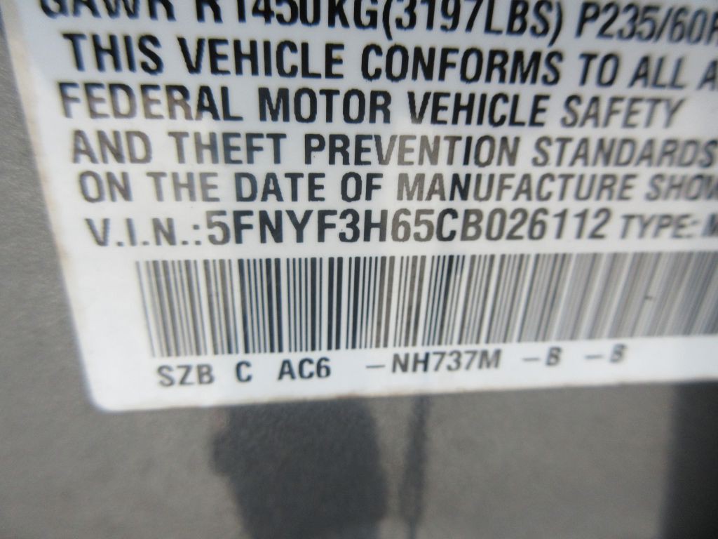 2012 Honda Pilot Image 15