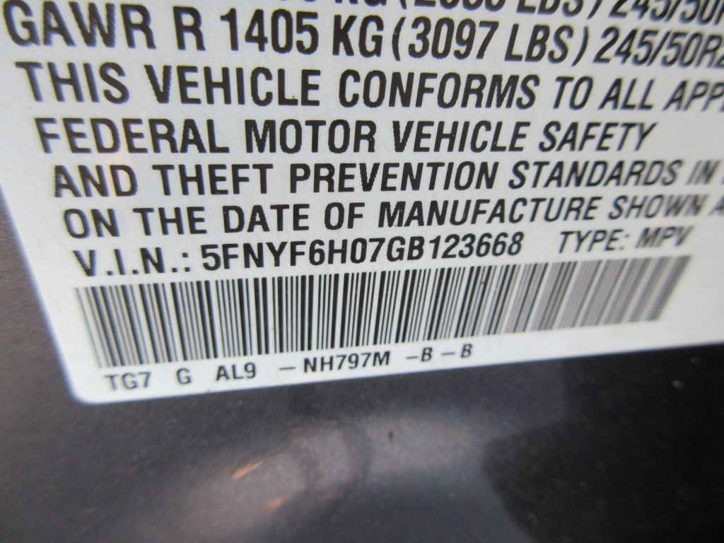 2016 Honda Pilot Image 17