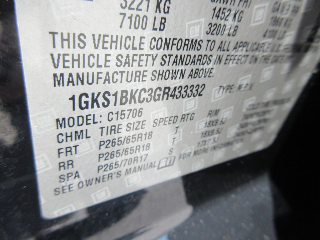 2016 GMC Yukon Image 13