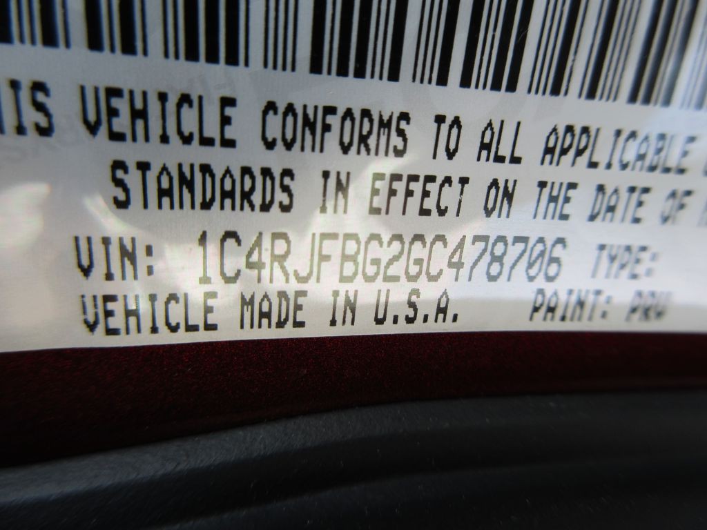 2016 Jeep Grand Cherokee Image 14