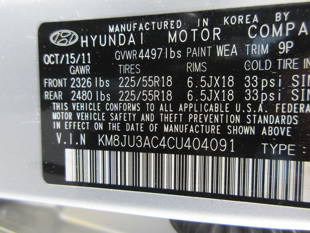 2012 Hyundai Tucson Image 11