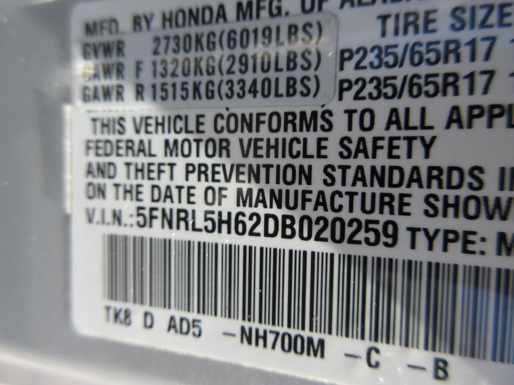 2013 Honda Odyssey Image 14