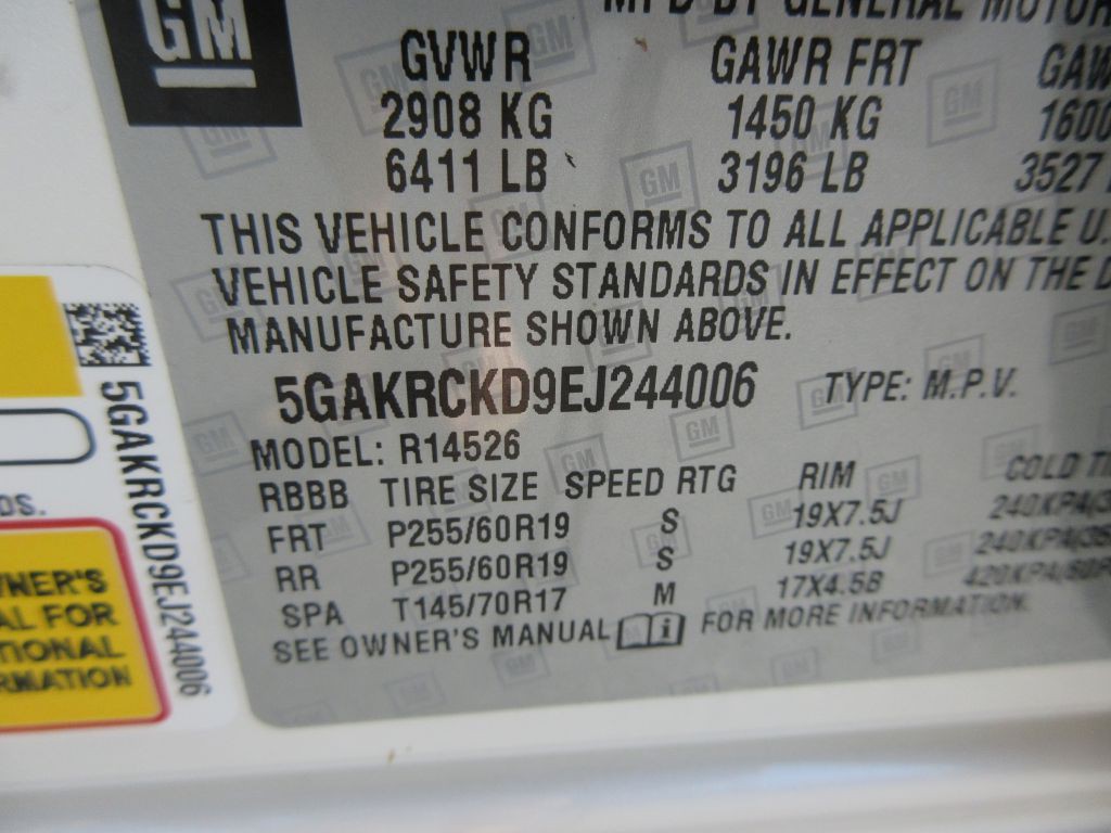 2014 Buick Enclave Image 14