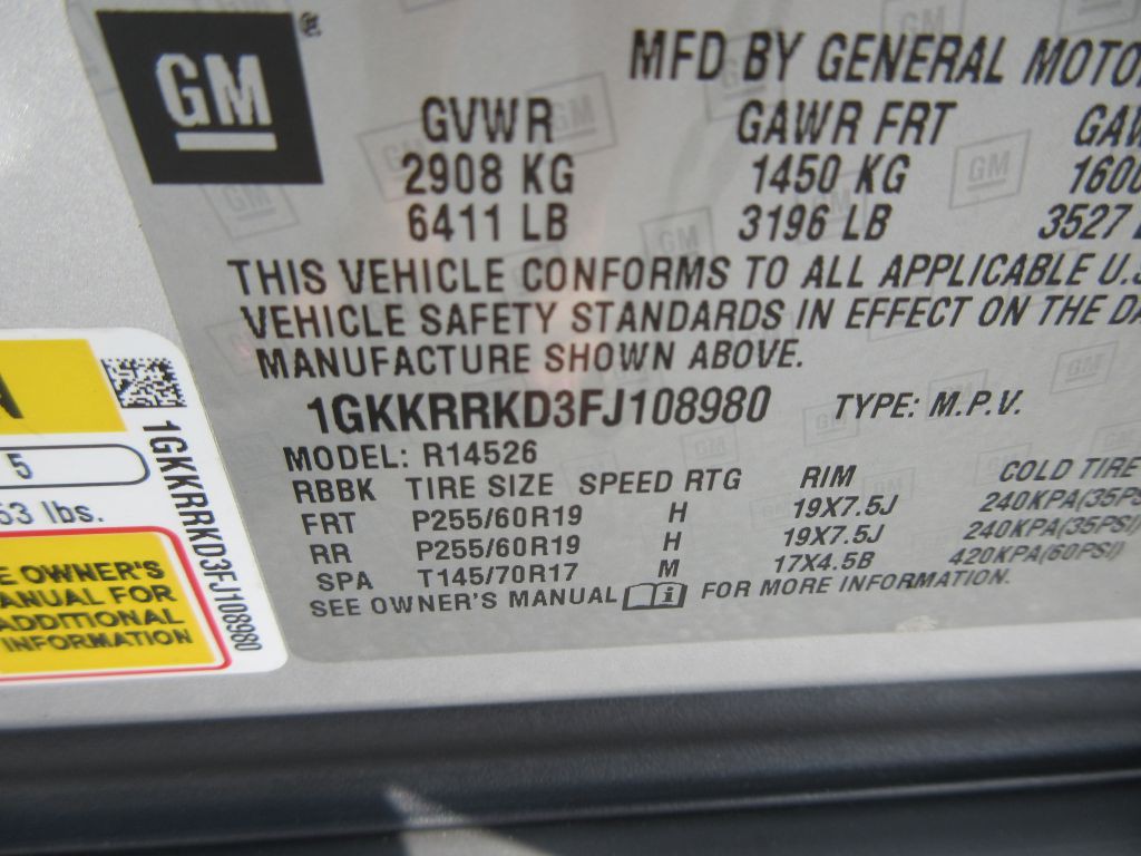 2015 GMC Acadia Image 14