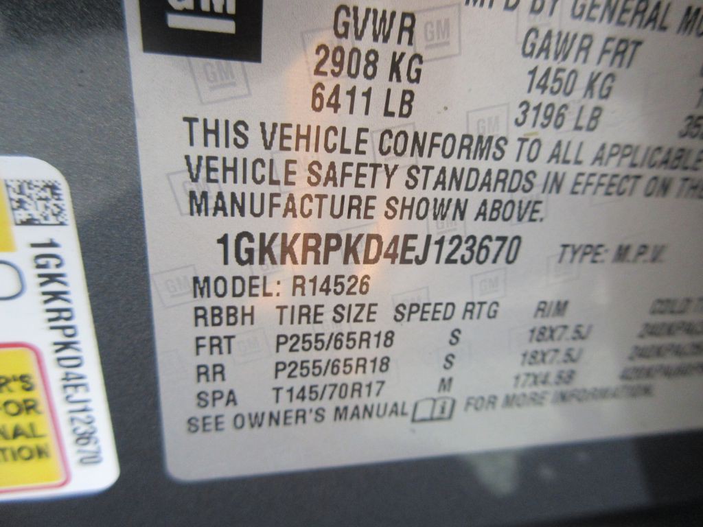2014 GMC Acadia Image 17