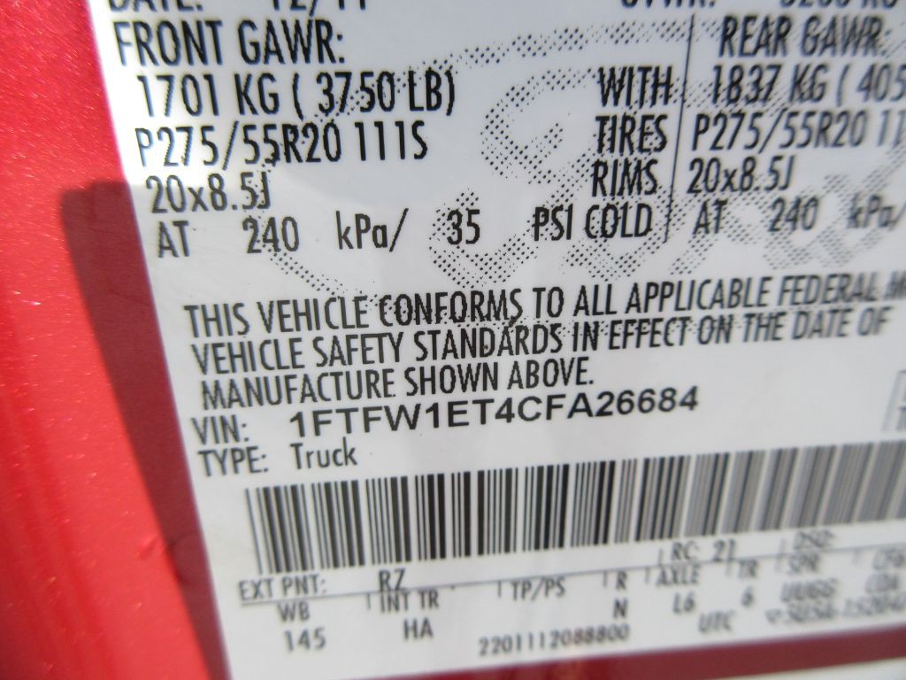 2012 Ford F-150 Image 16