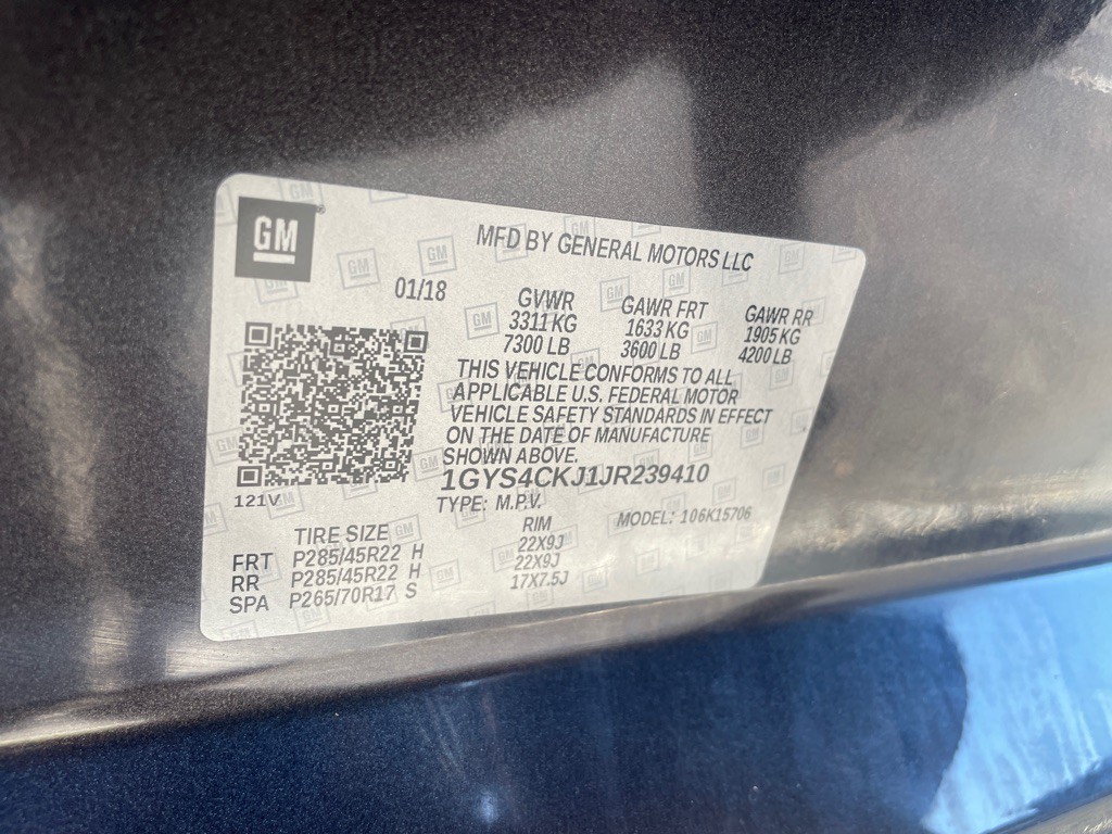 2018 Cadillac Escalade Image 11