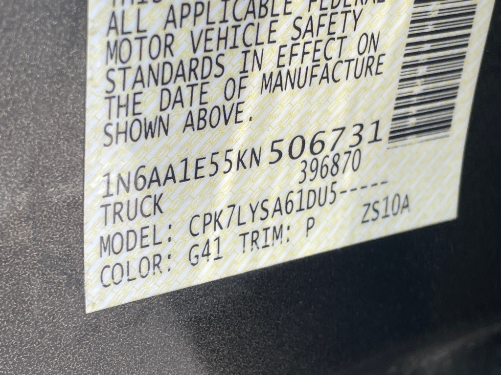 2019 Nissan Titan Image 13