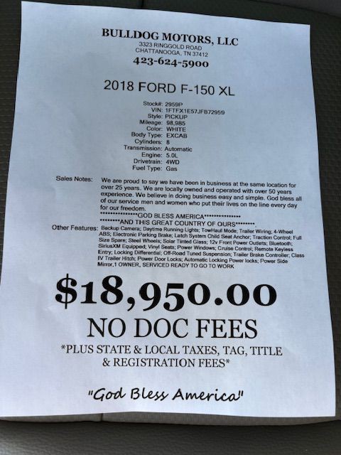 2018 Ford F-150 Image 8