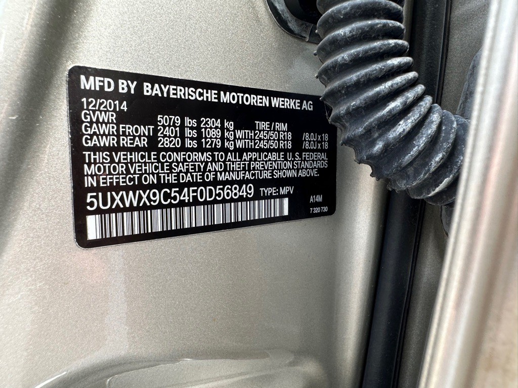 2015 BMW X3 Image 36