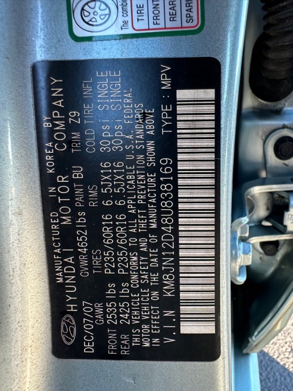 2008 Hyundai Tucson Image 27