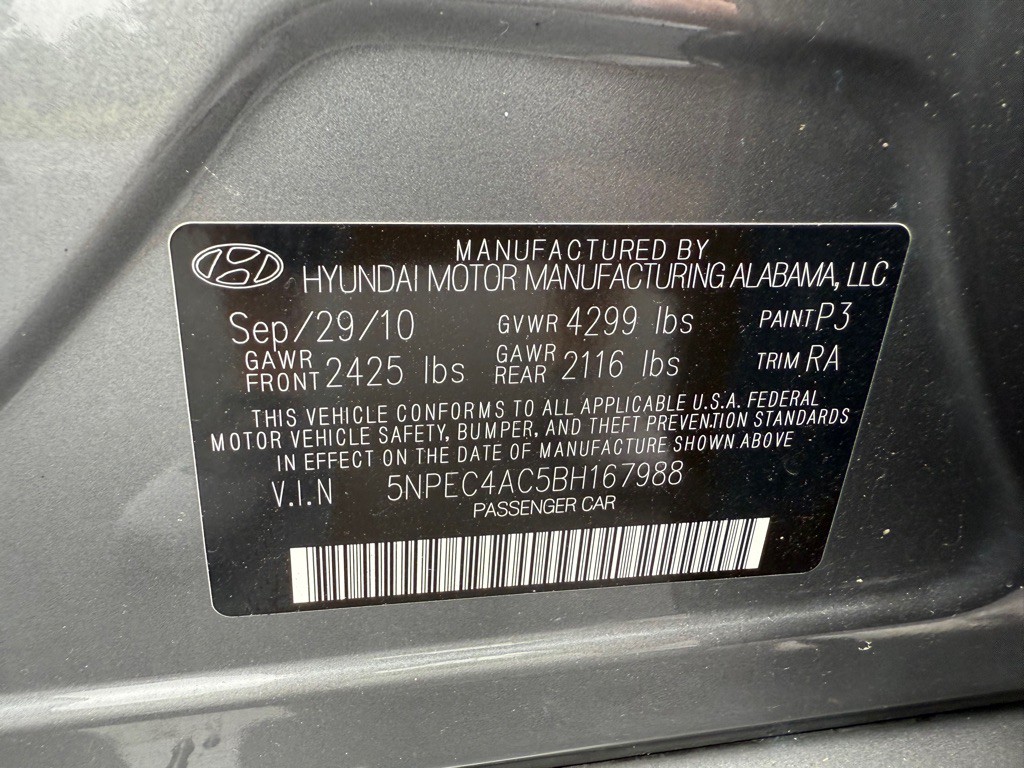 2011 Hyundai Sonata Image 25