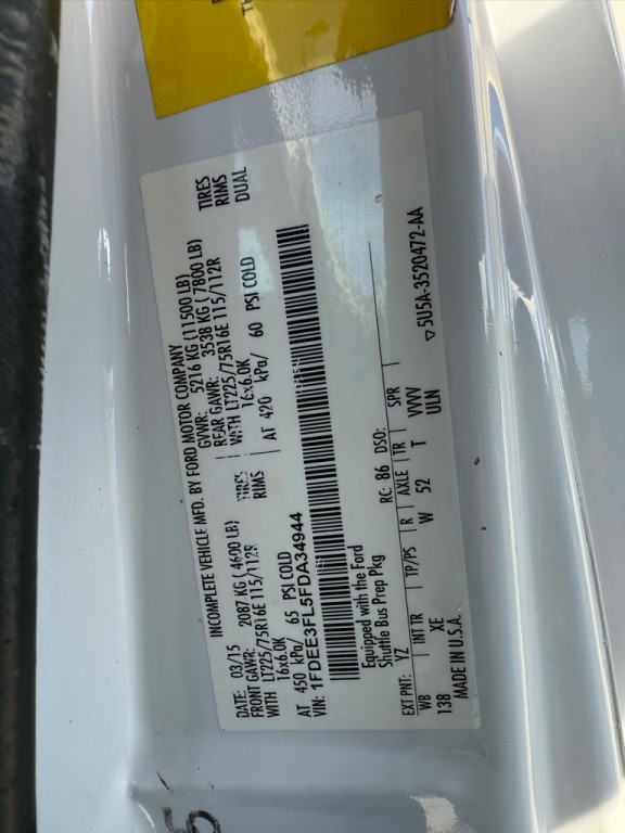 2015 Ford Econoline Image 41