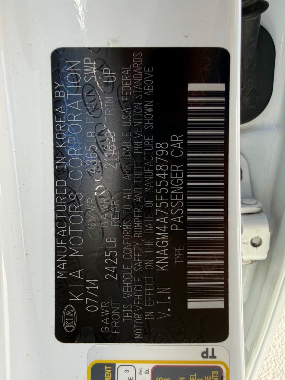 2015 Kia Optima Image 32