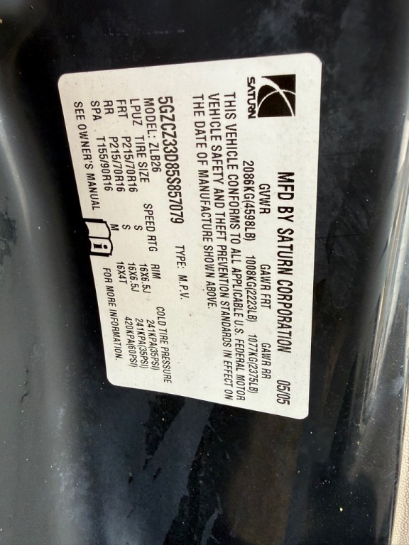 2005 Saturn Vue Image 29