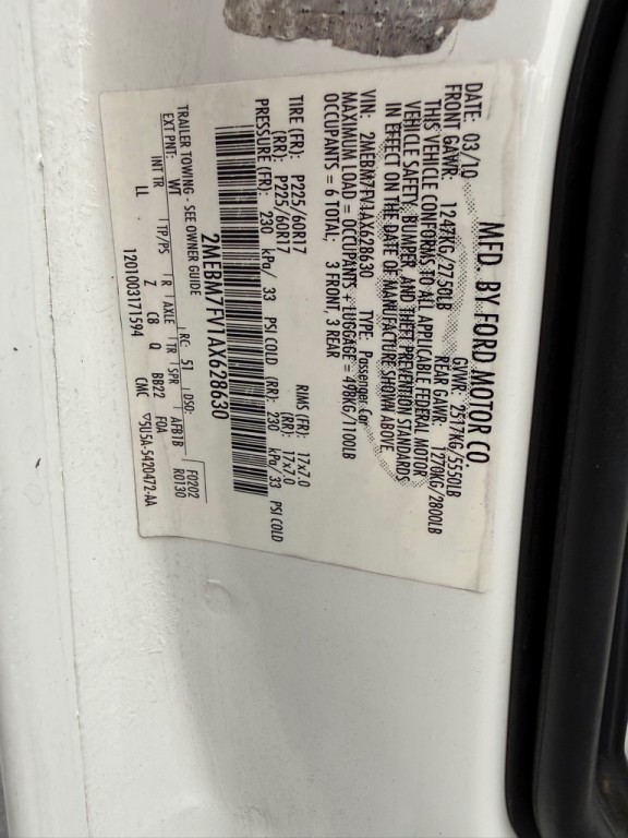 2010 Mercury Grand Marquis Image 33