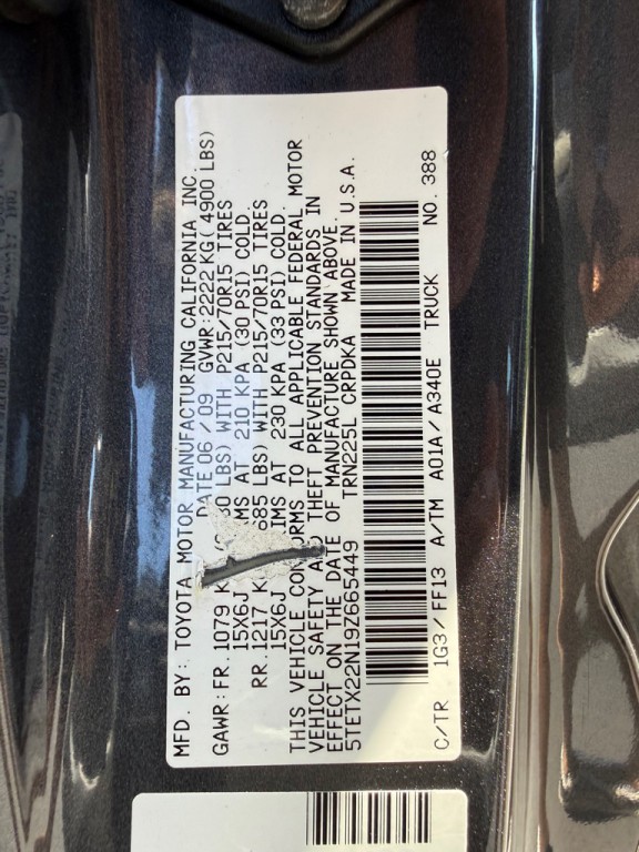 2009 Toyota Tacoma Image 31