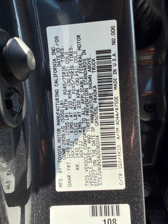 2010 Toyota Tacoma Image 49