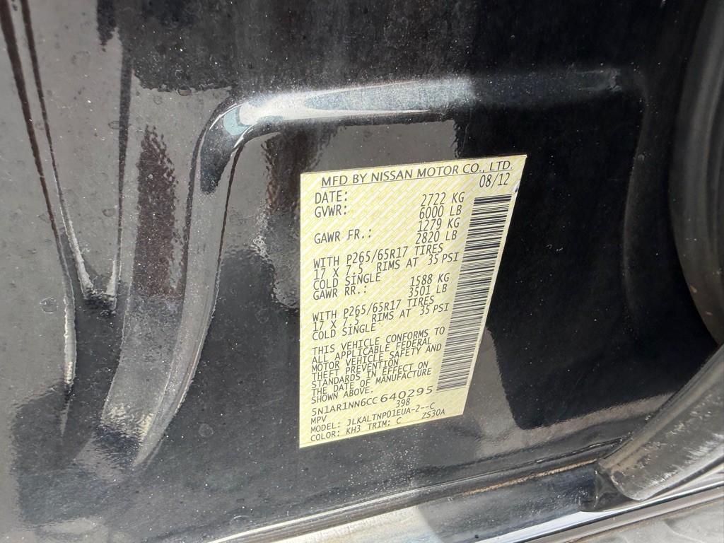 2012 Nissan Pathfinder Image 41