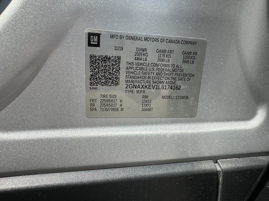 2020 Chevrolet Equinox Image 19