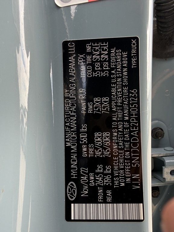 2023 Hyundai Santa Cruz Image 22