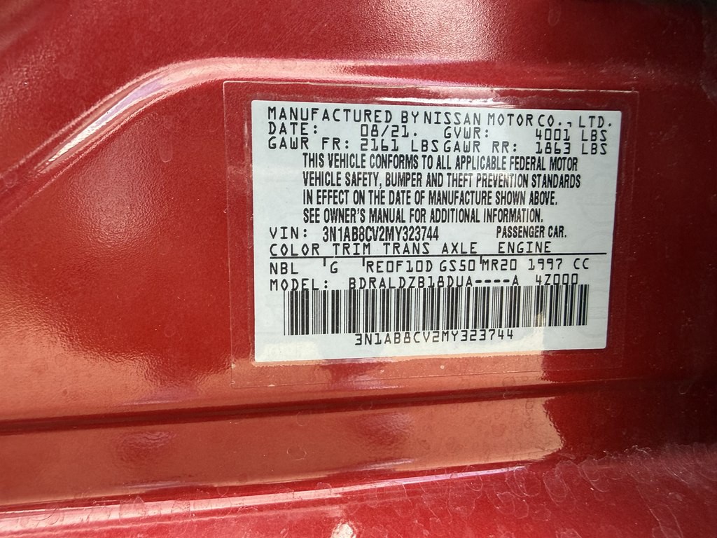 2021 Nissan Sentra Image 18