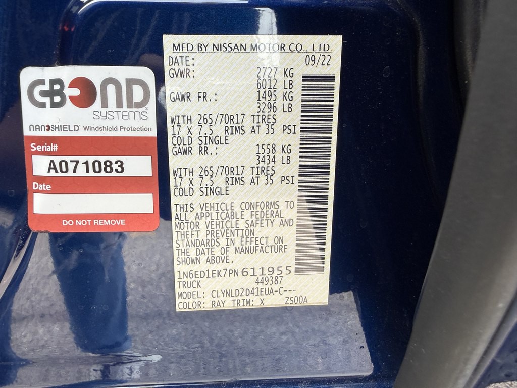 2023 Nissan Frontier Image 17