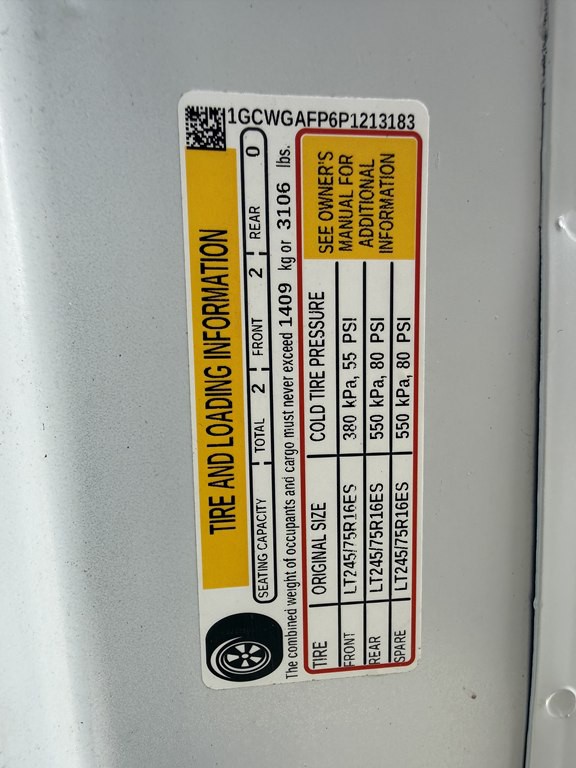 2023 Chevrolet Express Image 16