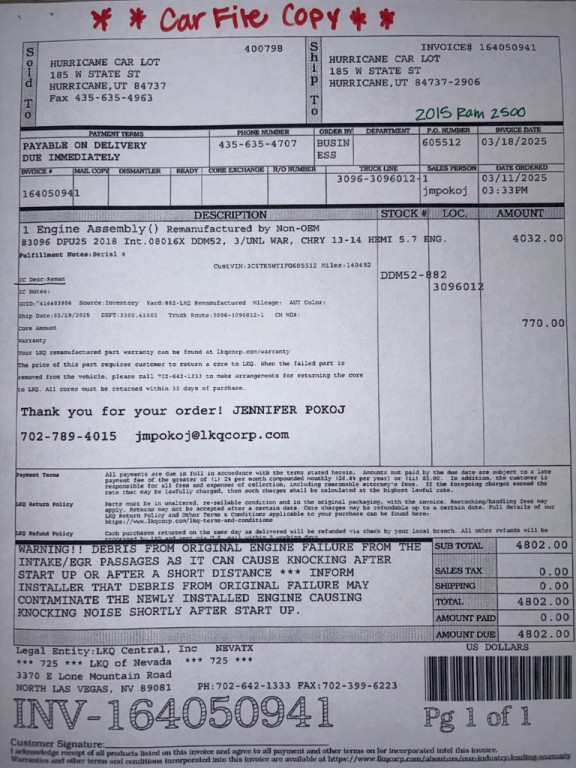 2015 RAM 2500 Image 34