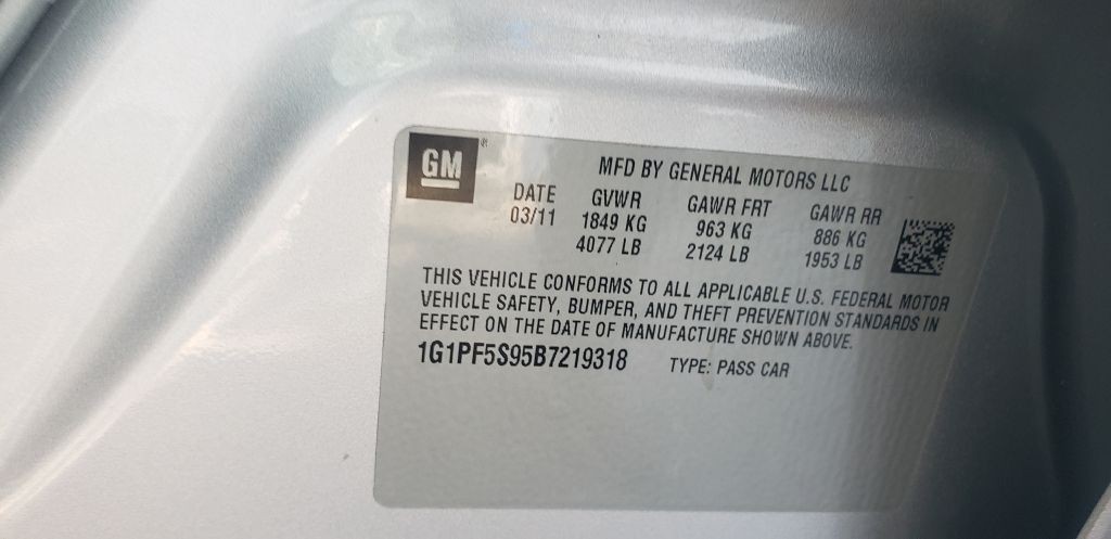 2011 Chevrolet Cruze Image 28