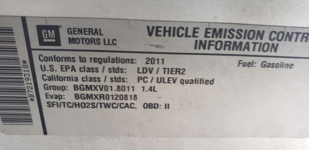 2011 Chevrolet Cruze Image 29