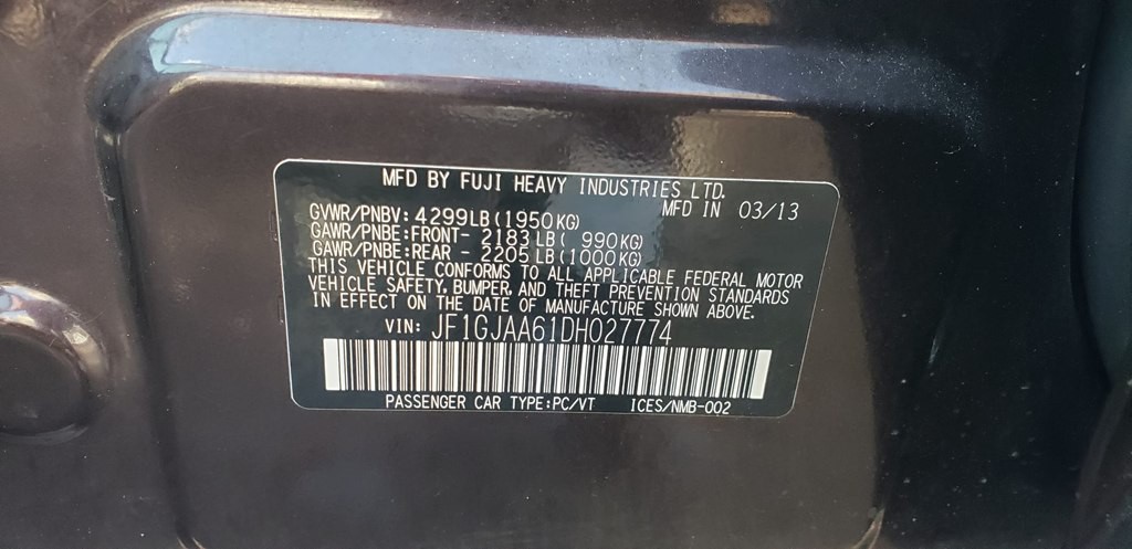 2013 Subaru Impreza Image 34