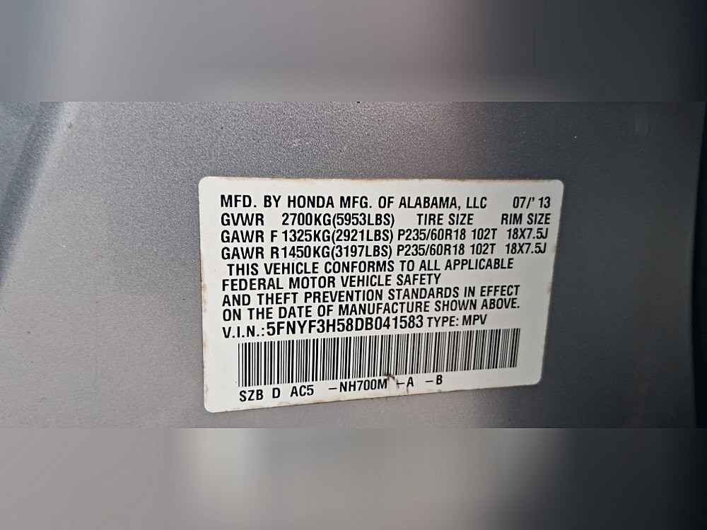 2013 Honda Pilot Image 28