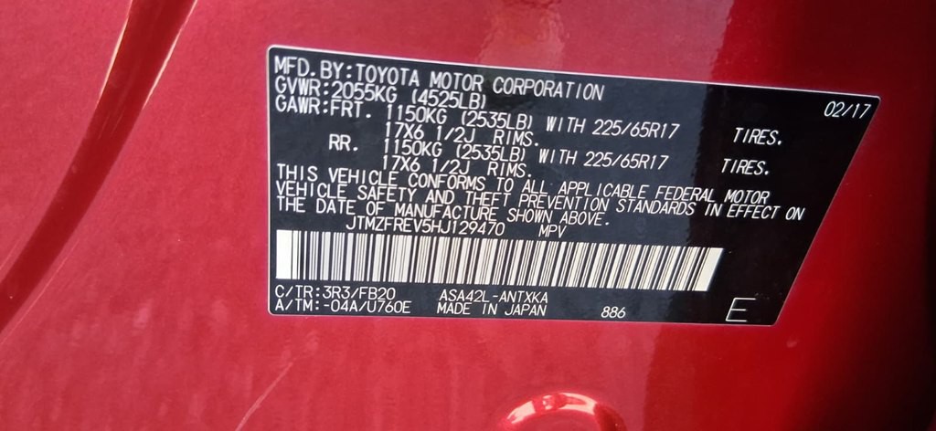 2017 Toyota Rav4 Image 53