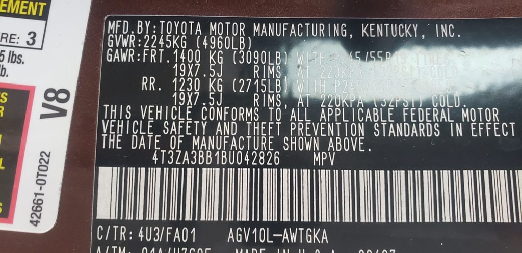 2011 Toyota Venza Image 57