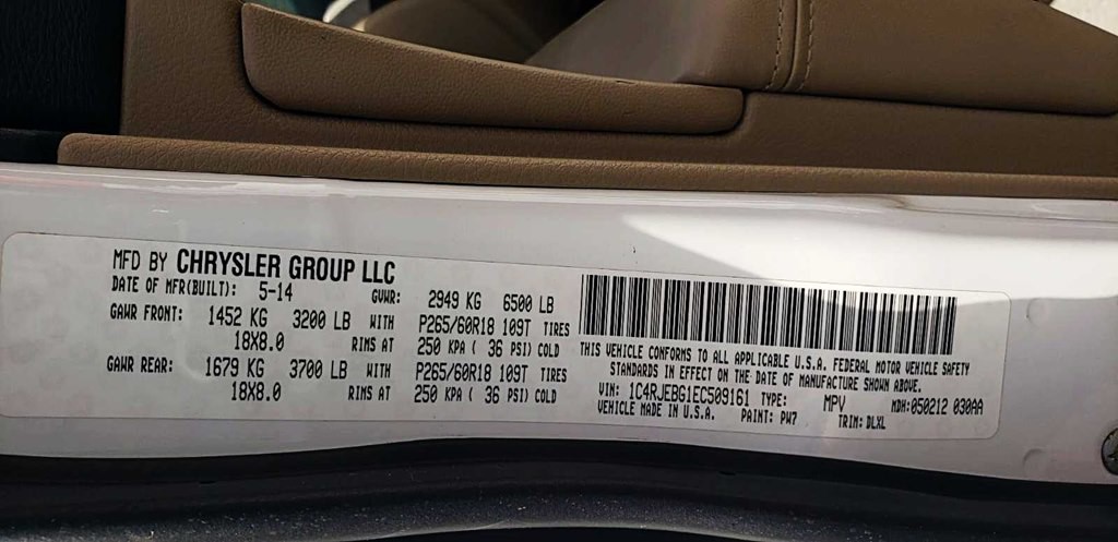 2014 Jeep Grand Cherokee Image 70