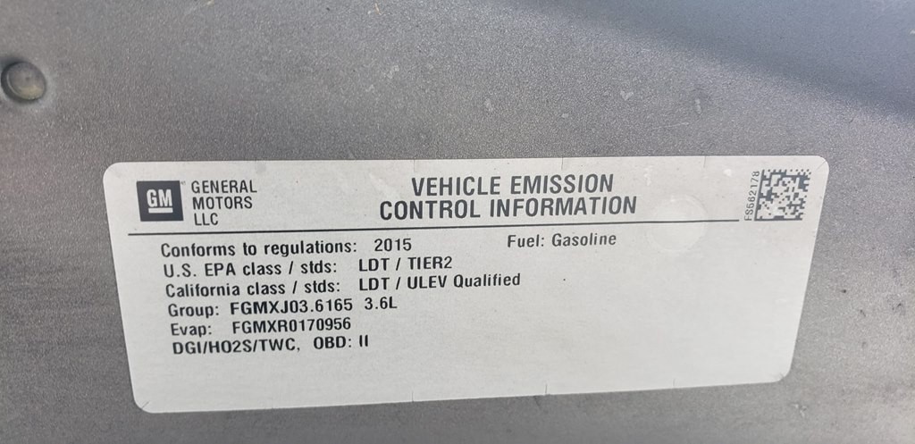 2015 Cadillac SRX Image 63