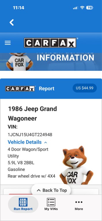 1986 Jeep Grand Cherokee Image 19