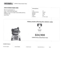 Image for 2003 Dodge Ram 2500 SLT ID: 7333701