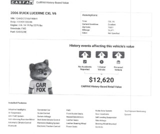 Image for 2006 Buick Lucerne CXL ID: 7371960