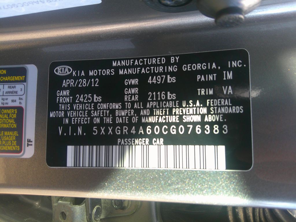 2012 Kia Optima Image 23